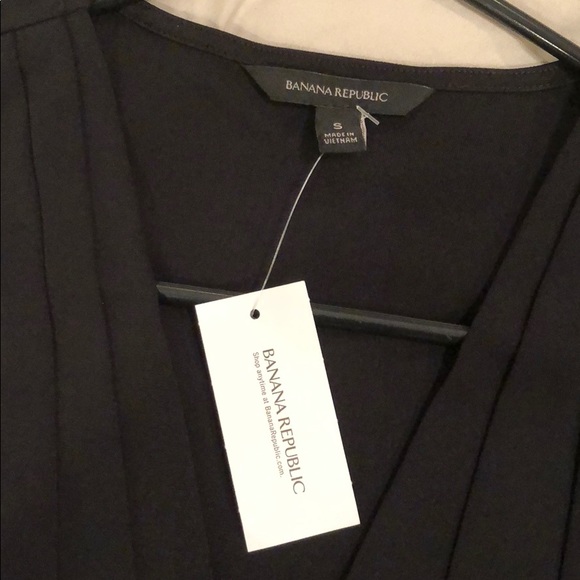 NWT Banana Republic Sleeveless Wrap Top - Picture 4 of 7